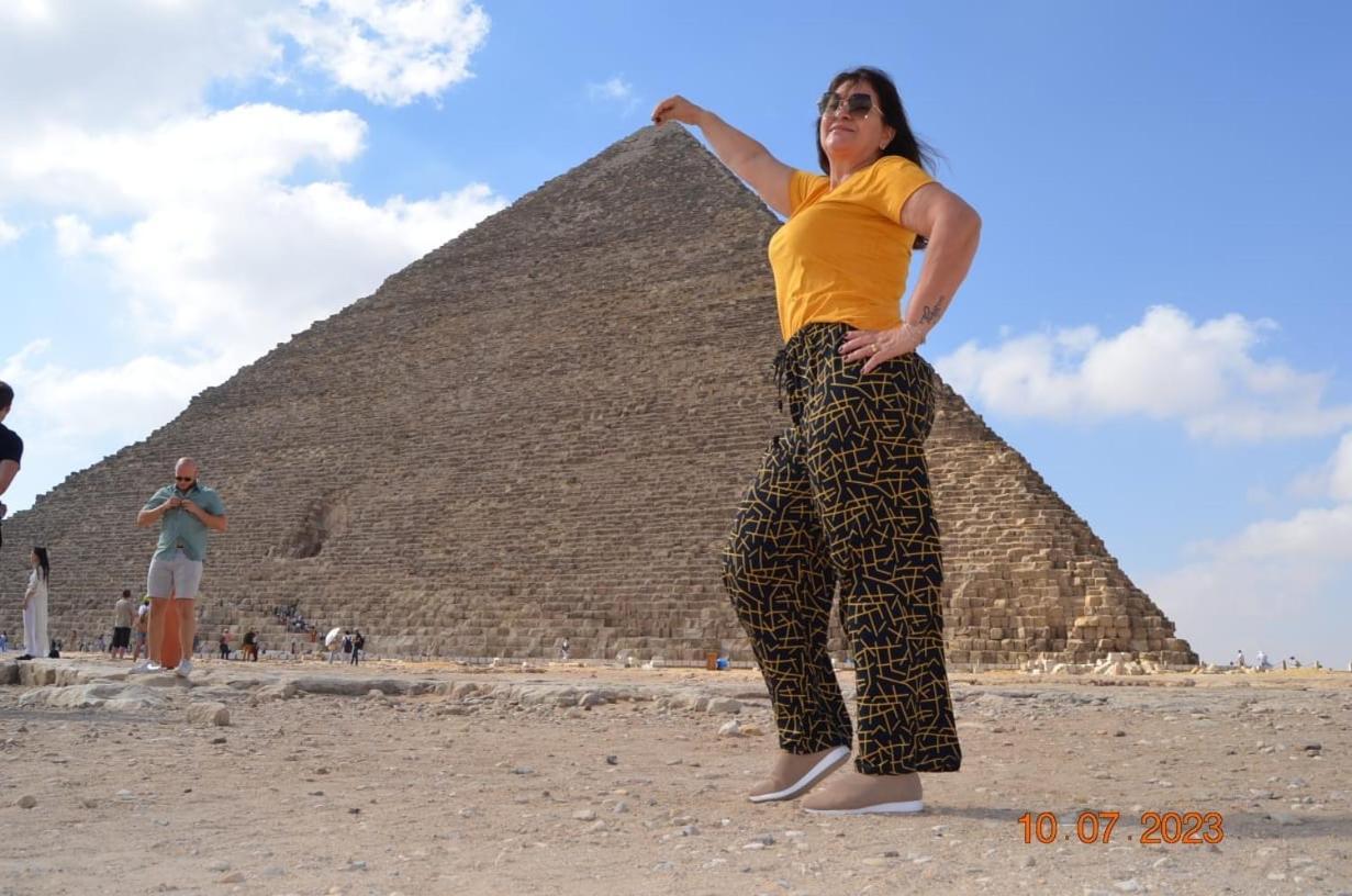 Horus Pyramids Inn Kafrat al Jabal Bagian luar foto