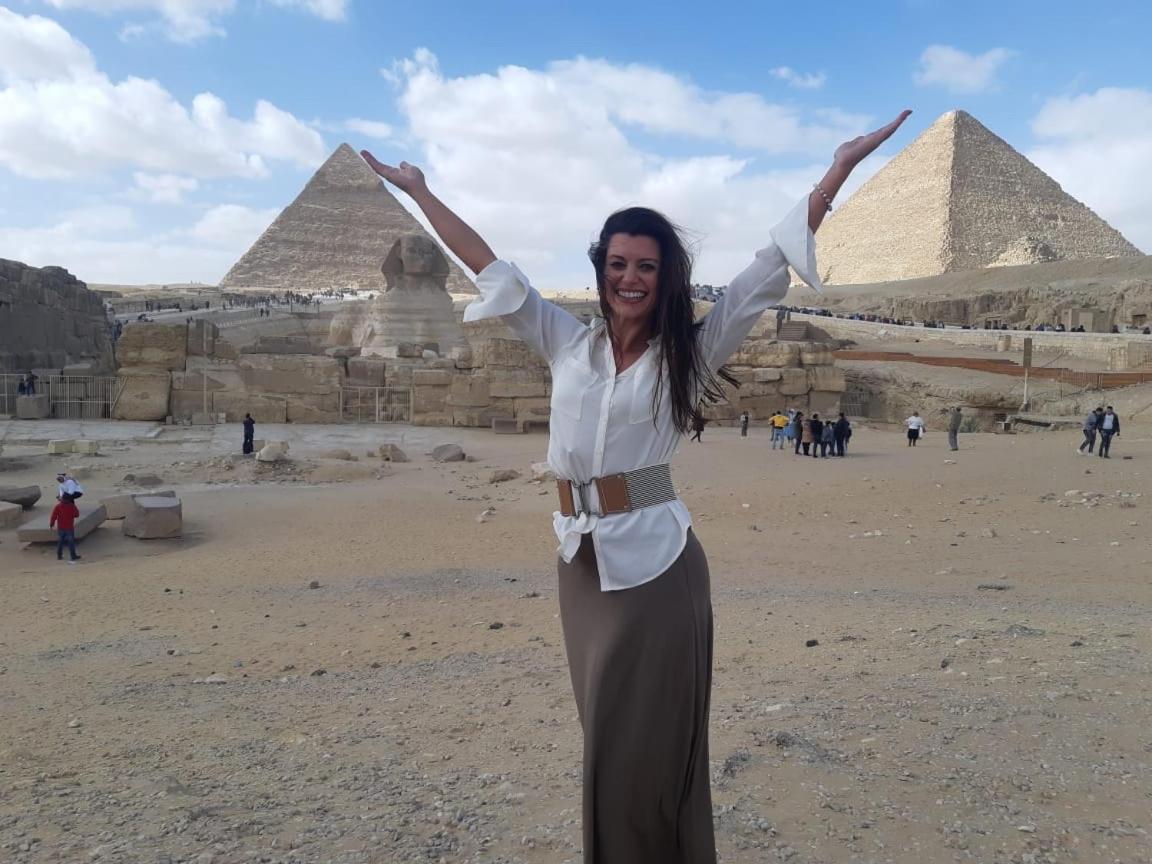 Horus Pyramids Inn Kafrat al Jabal Bagian luar foto