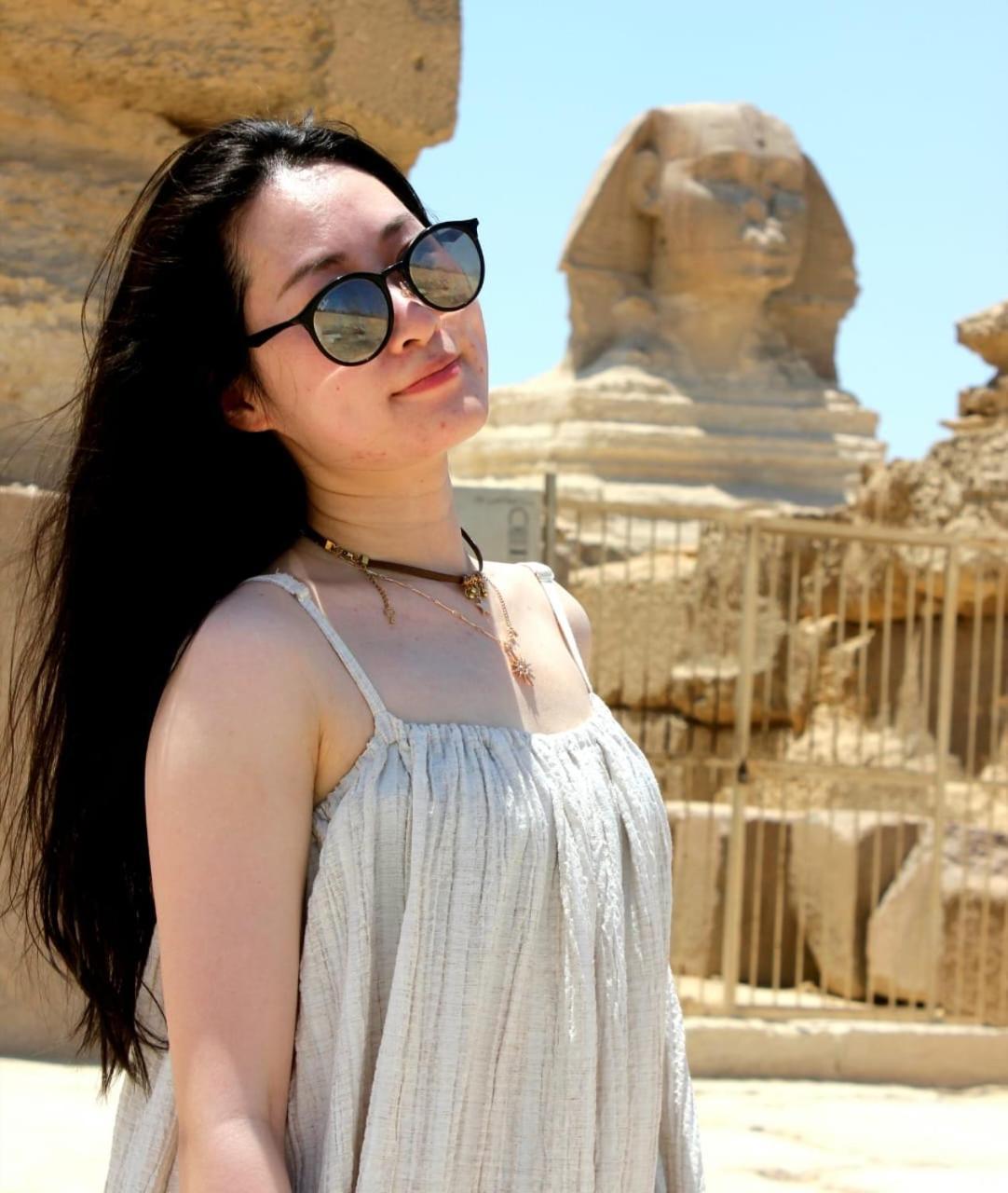 Horus Pyramids Inn Kafrat al Jabal Bagian luar foto