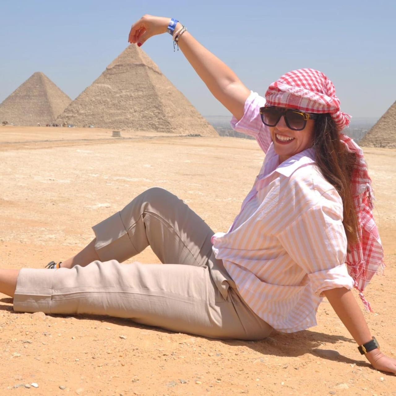 Horus Pyramids Inn Kafrat al Jabal Bagian luar foto