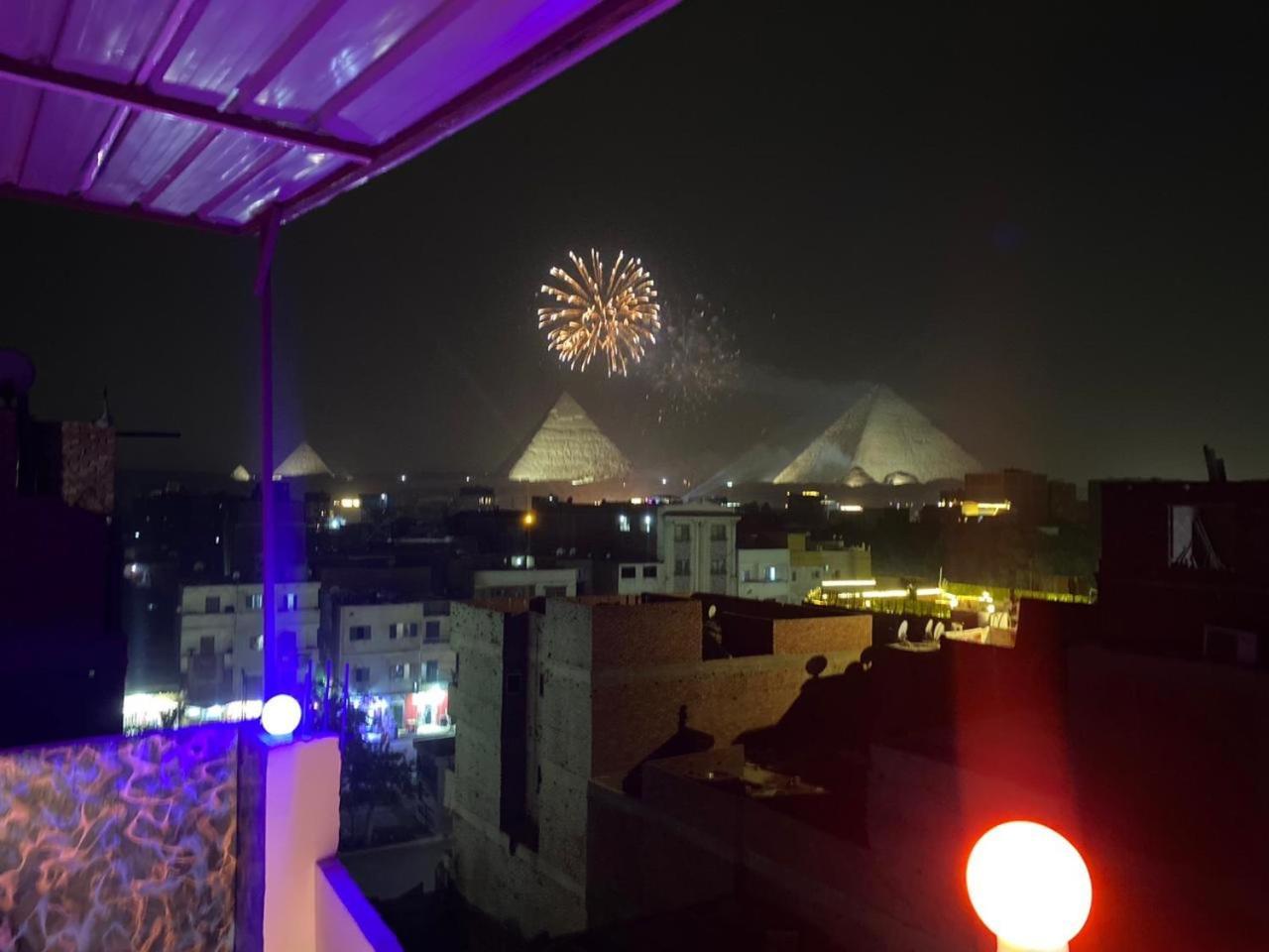 Horus Pyramids Inn Kafrat al Jabal Bagian luar foto