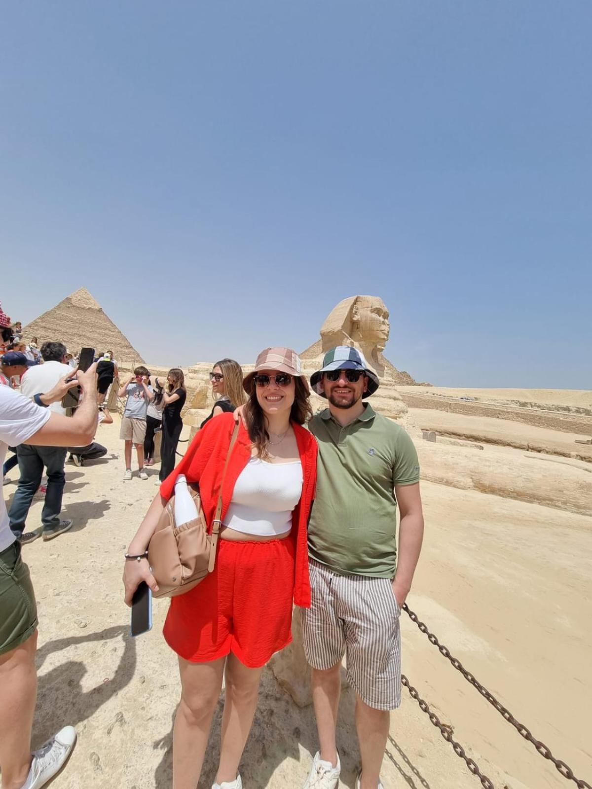 Horus Pyramids Inn Kafrat al Jabal Bagian luar foto