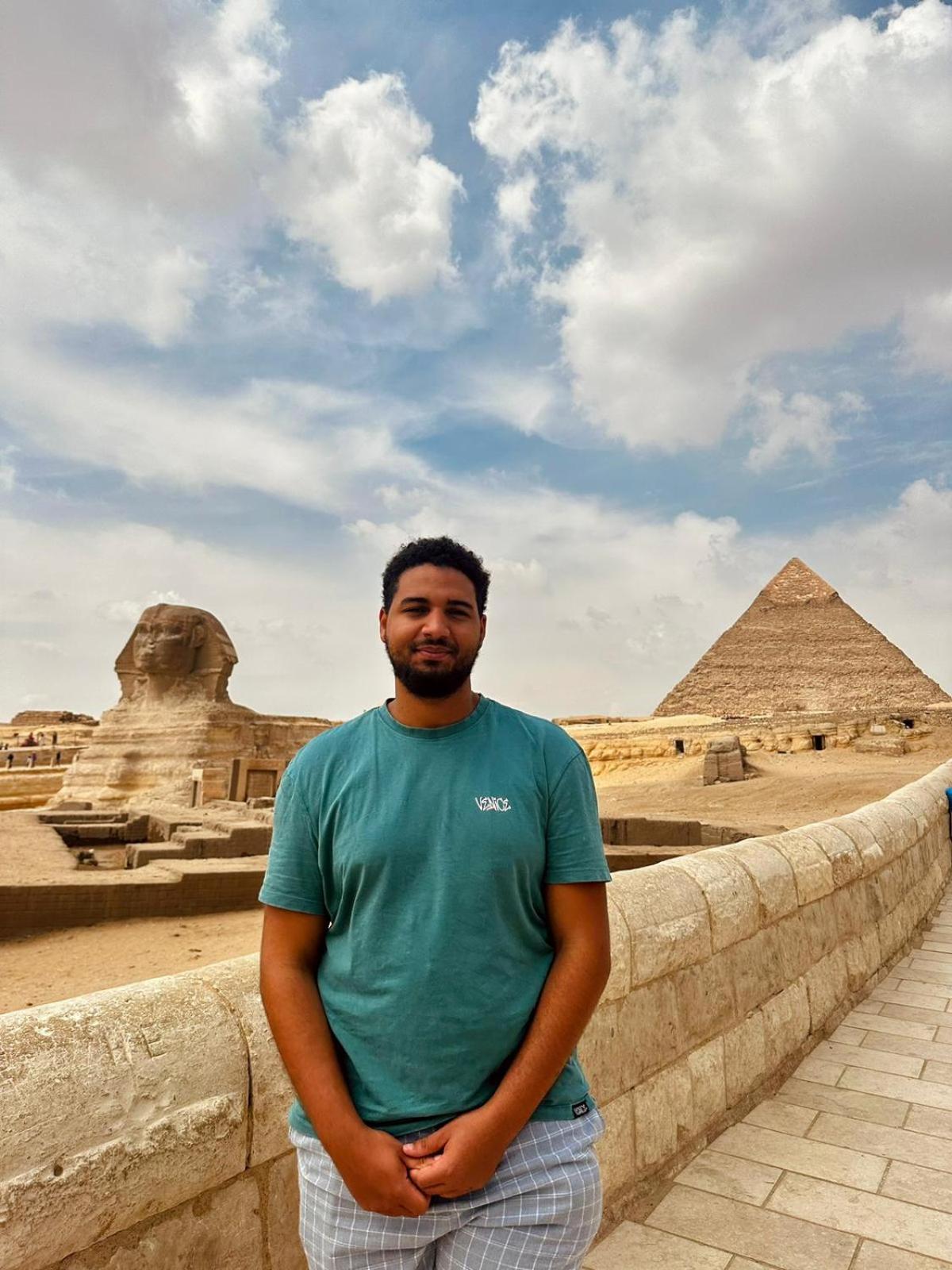 Horus Pyramids Inn Kafrat al Jabal Bagian luar foto
