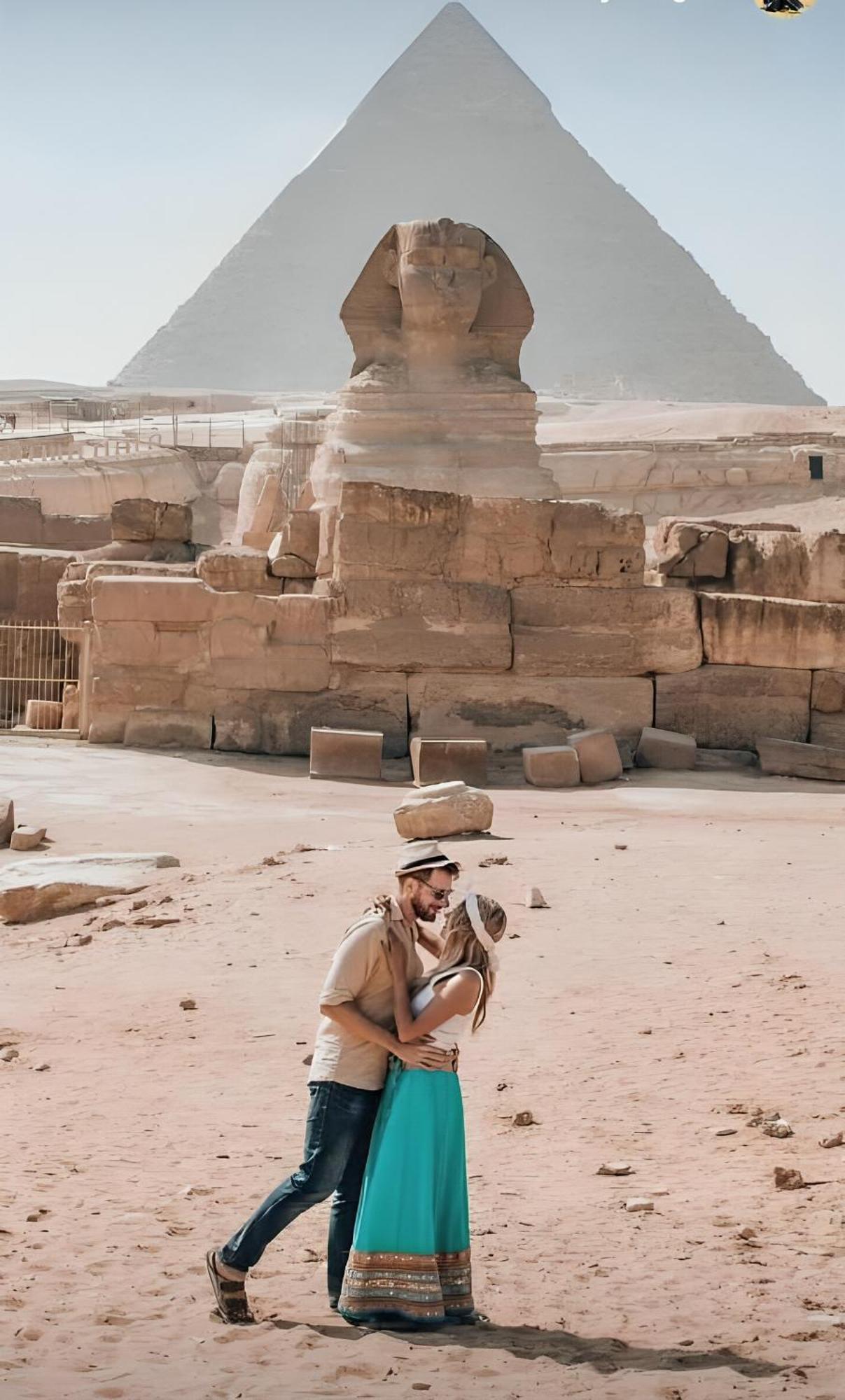 Horus Pyramids Inn Kafrat al Jabal Bagian luar foto